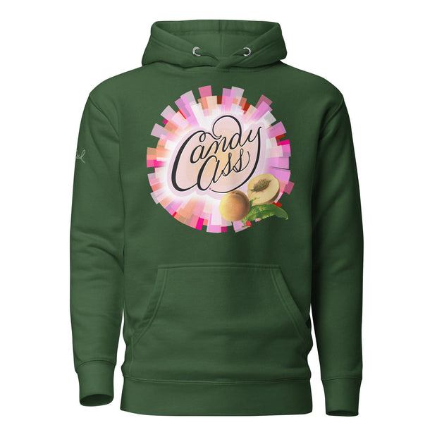JOAN SEED Forest Green / S Candy Ass Unisex Midweight Hoodie