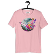 JOAN SEED Graphic T-shirts Pink / S Chainsaw Fairy Unisex Essential Fit Crew Neck T-Shirt