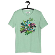 JOAN SEED Graphic T-shirts Heather Prism Mint / S Collision Unisex Essential Fit Crew Neck T-Shirt