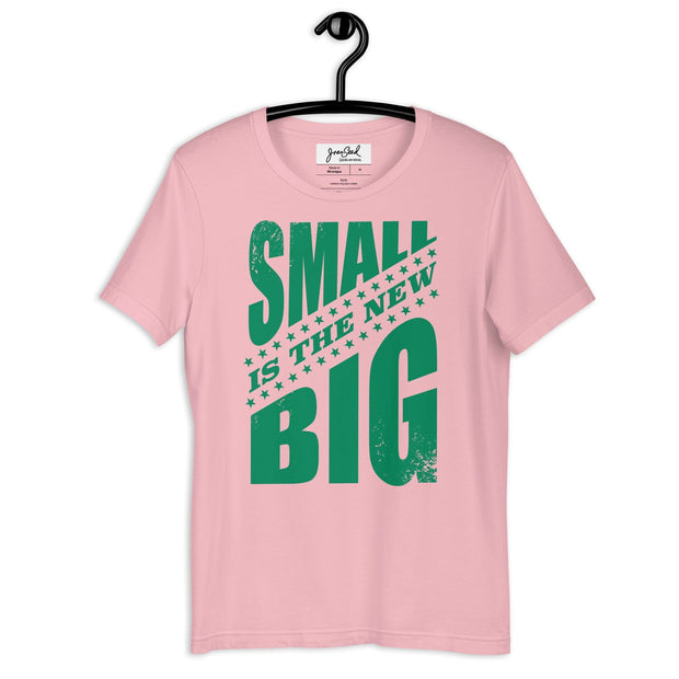 JOAN SEED Graphic T-shirts Pink / S Small Big Unisex Essential Fit Crew Neck T-Shirt