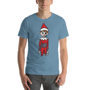 JOAN SEED Shirts & Tops Steel Blue / S Elf Meltdown Men's Essential Fit Crew Neck T-Shirt