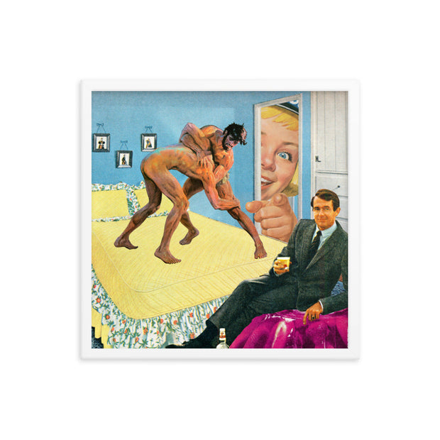 JOAN SEED White Daddy's Concubines Wall Art