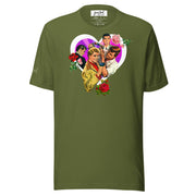 JOAN SEED Olive / S Angelo's Affairs Unisex Essential Fit Crew Neck T-Shirt
