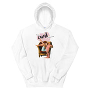 JOAN SEED Art Fashion White / S Being a Cunt Unisex Midweight Hoodie