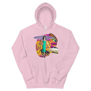 JOAN SEED Art Fashion Light Pink / S Movie Star Abduction Unisex Midweight Hoodie