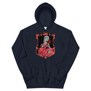 JOAN SEED Art Fashion Navy / S The Countess Unisex Midweight Hoodie