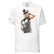 JOAN SEED White / S Automaton Doll Unisex Essential Fit Crew Neck T-Shirt