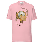 JOAN SEED Pink / S Automaton Mood Unisex Essential Fit Crew Neck T-Shirt