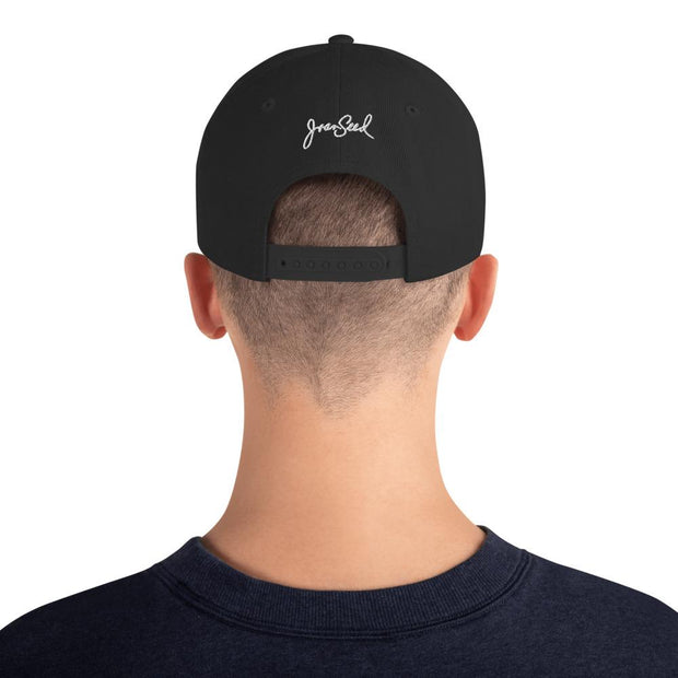 JOAN SEED Candy Ass Embroidered Snapback Cap