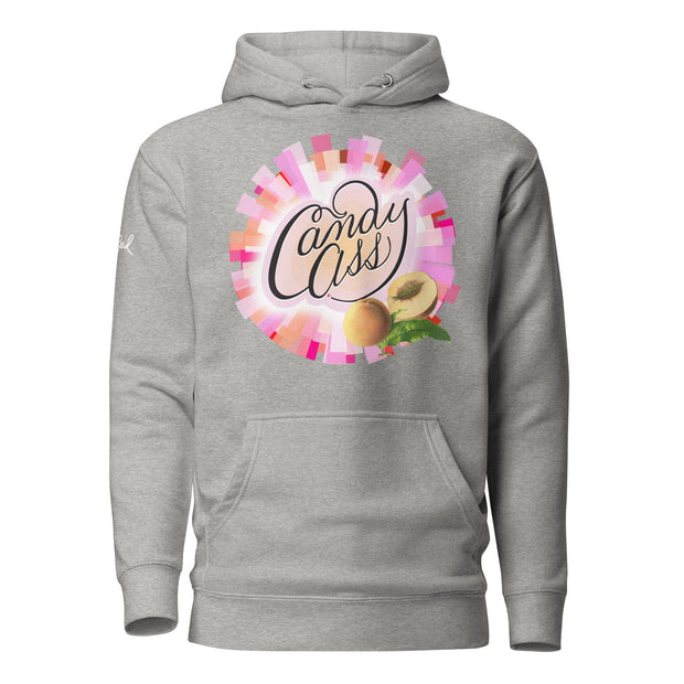 JOAN SEED Carbon Grey / S Candy Ass Unisex Midweight Hoodie