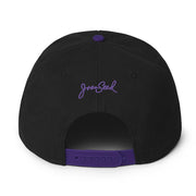 JOAN SEED Caps Stay High Embroidered Snapback Cap