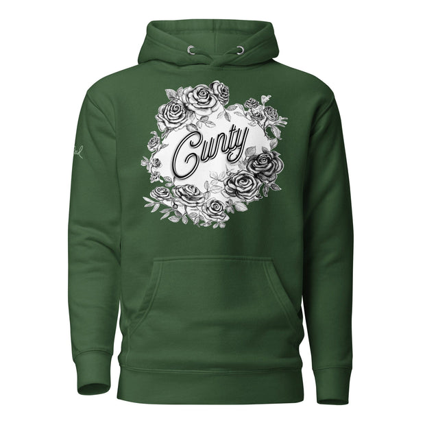 JOAN SEED Forest Green / S Cunty Unisex Midweight Hoodie