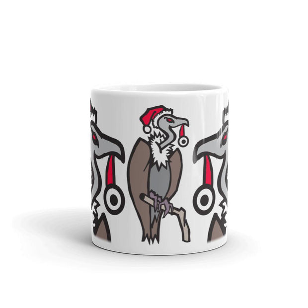 JOAN SEED Drinkware Christmas Vulture Mug