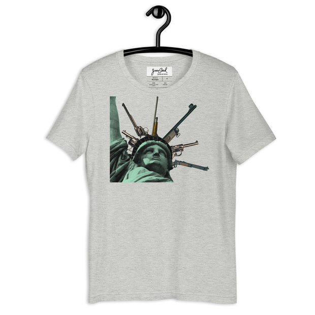 JOAN SEED Graphic T-shirts Athletic Heather / S 2nd Amendment Fascinator Unisex Essential Fit Crew Neck T-Shirt