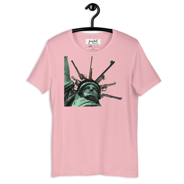 JOAN SEED Graphic T-shirts Pink / S 2nd Amendment Fascinator Unisex Essential Fit Crew Neck T-Shirt