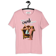 JOAN SEED Graphic T-shirts Pink / S Being a Cunt Unisex Essential Fit Crew Neck T-Shirt