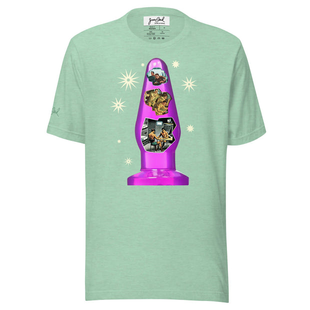 JOAN SEED Graphic T-shirts Heather Prism Mint / S Butt Plug Headquarters Unisex Essential Fit Crew Neck T-Shirt