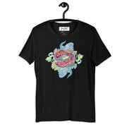 JOAN SEED Graphic T-shirts Black / S Cannabis Airlines Unisex Essential Fit Crew Neck T-Shirt