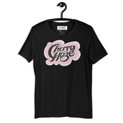 JOAN SEED Graphic T-shirts Black / S Cherry Haze Unisex Essential Fit Crew Neck T-Shirt