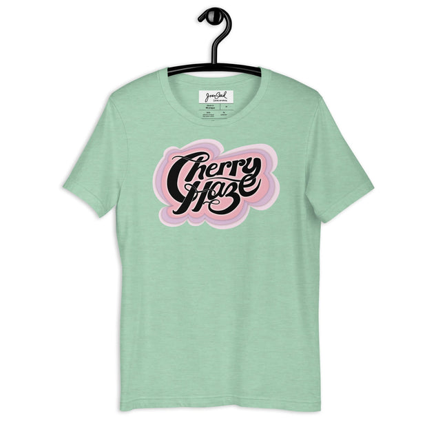 JOAN SEED Graphic T-shirts Heather Prism Mint / S Cherry Haze Unisex Essential Fit Crew Neck T-Shirt