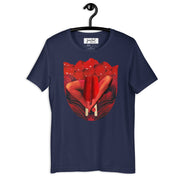 JOAN SEED Graphic T-shirts Navy / S Cherry Surprise Unisex Essential Fit Crew Neck T-Shirt