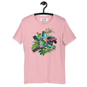 JOAN SEED Graphic T-shirts Pink / S Collision Unisex Essential Fit Crew Neck T-Shirt