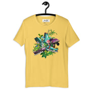 JOAN SEED Graphic T-shirts Yellow / S Collision Unisex Essential Fit Crew Neck T-Shirt