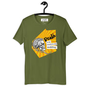 JOAN SEED Graphic T-shirts Olive / S Death is No Reason Unisex Essential Fit Crew Neck T-Shirt