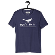 JOAN SEED Graphic T-shirts Heather Midnight Navy / S Don't Fix It Unisex Essential Fit Crew Neck T-Shirt