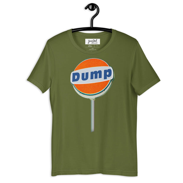 JOAN SEED Graphic T-shirts Olive / S Dump Unisex Essential Fit Crew Neck T-Shirt