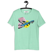 JOAN SEED Graphic T-shirts Heather Mint / S Fleetwood snack Unisex Essential Fit Crew Neck T-Shirt