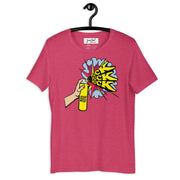 JOAN SEED Graphic T-shirts Heather Raspberry / S Fuck Spray Unisex Essential Fit Crew Neck T-Shirt
