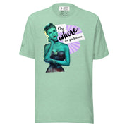 JOAN SEED Graphic T-shirts Heather Prism Mint / S Go Whore Unisex Essential Fit Crew Neck T-Shirt