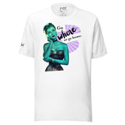 JOAN SEED Graphic T-shirts White / S Go Whore Unisex Essential Fit Crew Neck T-Shirt