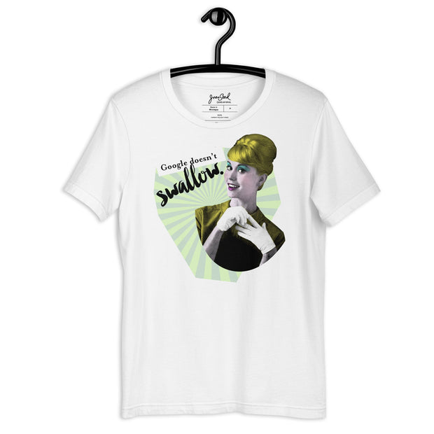 JOAN SEED Graphic T-shirts White / S Google Unisex Essential Fit Crew Neck T-Shirt