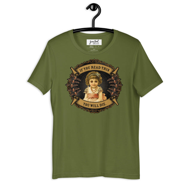 JOAN SEED Graphic T-shirts Olive / S If You Read This Unisex Essential Fit Crew Neck T-Shirt