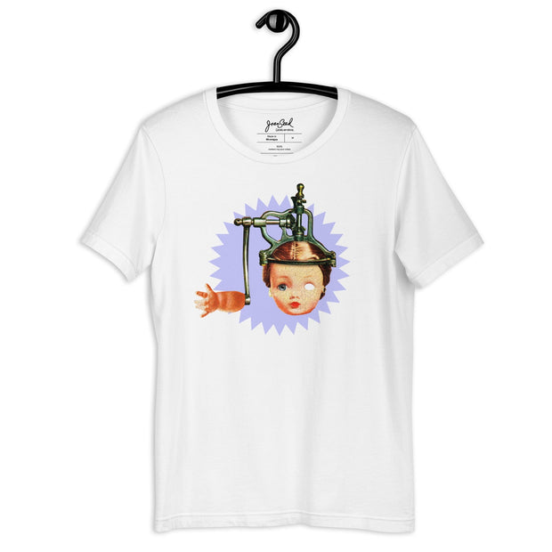 JOAN SEED Graphic T-shirts White / S Mind Control Doll Unisex Essential Fit Crew Neck T-Shirt