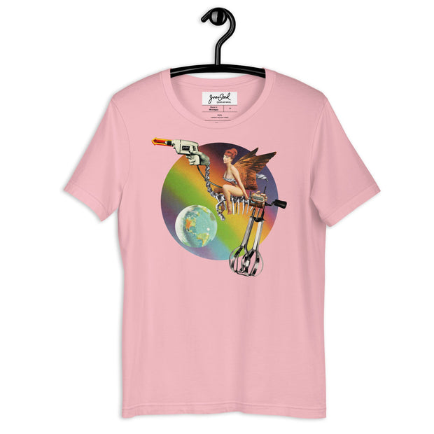 JOAN SEED Graphic T-shirts Pink / S Misfit Fairy Unisex Essential Fit Crew Neck T-Shirt