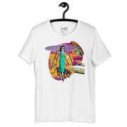 JOAN SEED Graphic T-shirts White / S Movie Star Abduction Unisex Essential Fit Crew Neck T-Shirt