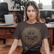JOAN SEED Graphic T-shirts Namaste Bitch Unisex Essential Fit Crew Neck T-Shirt