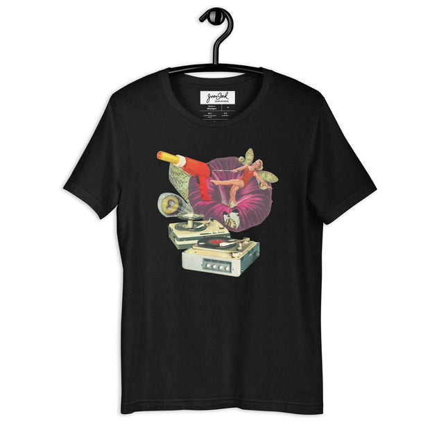 JOAN SEED Graphic T-shirts Black Heather / S Phaser Fairy Unisex Essential Fit Crew Neck T-Shirt