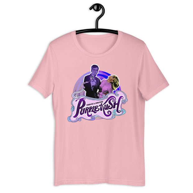 JOAN SEED Graphic T-shirts Pink / S Purple Kush Unisex Essential Fit Crew Neck T-Shirt