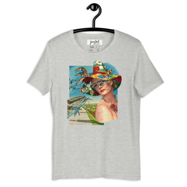JOAN SEED Graphic T-shirts Athletic Heather / S Roadtrip Fascinator Unisex Essential Fit Crew Neck T-Shirt