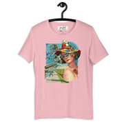 JOAN SEED Graphic T-shirts Pink / S Roadtrip Fascinator Unisex Essential Fit Crew Neck T-Shirt