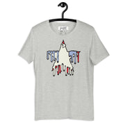 JOAN SEED Graphic T-shirts Athletic Heather / S Star Meltdown Unisex Essential Fit Crew Neck T-Shirt