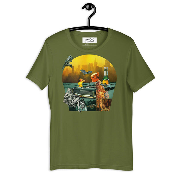 JOAN SEED Graphic T-shirts Olive / S Symphony In Gold Unisex Essential Fit Crew Neck T-Shirt