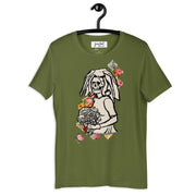 JOAN SEED Graphic T-shirts Olive / S The Widow Unisex Essential Fit Crew Neck T-Shirt