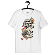 JOAN SEED Graphic T-shirts White / S The Widow Unisex Essential Fit Crew Neck T-Shirt