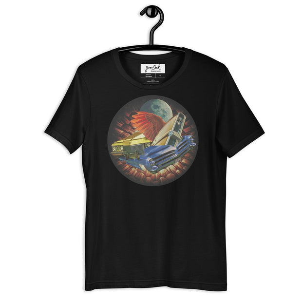 JOAN SEED Graphic T-shirts S Time Slip Unisex Essential Fit Crew Neck T-Shirt