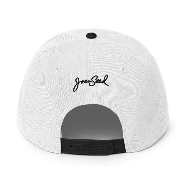 JOAN SEED Hats Stay High Embroidered Snapback Cap